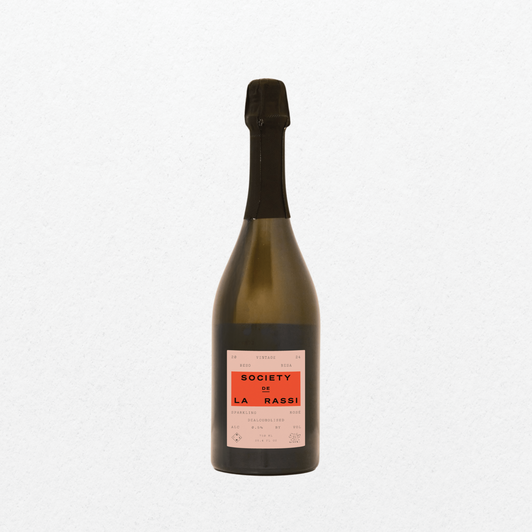 Beso Besa | Sparkling Non - Alcoholic Rosé - Society De La Rassi
